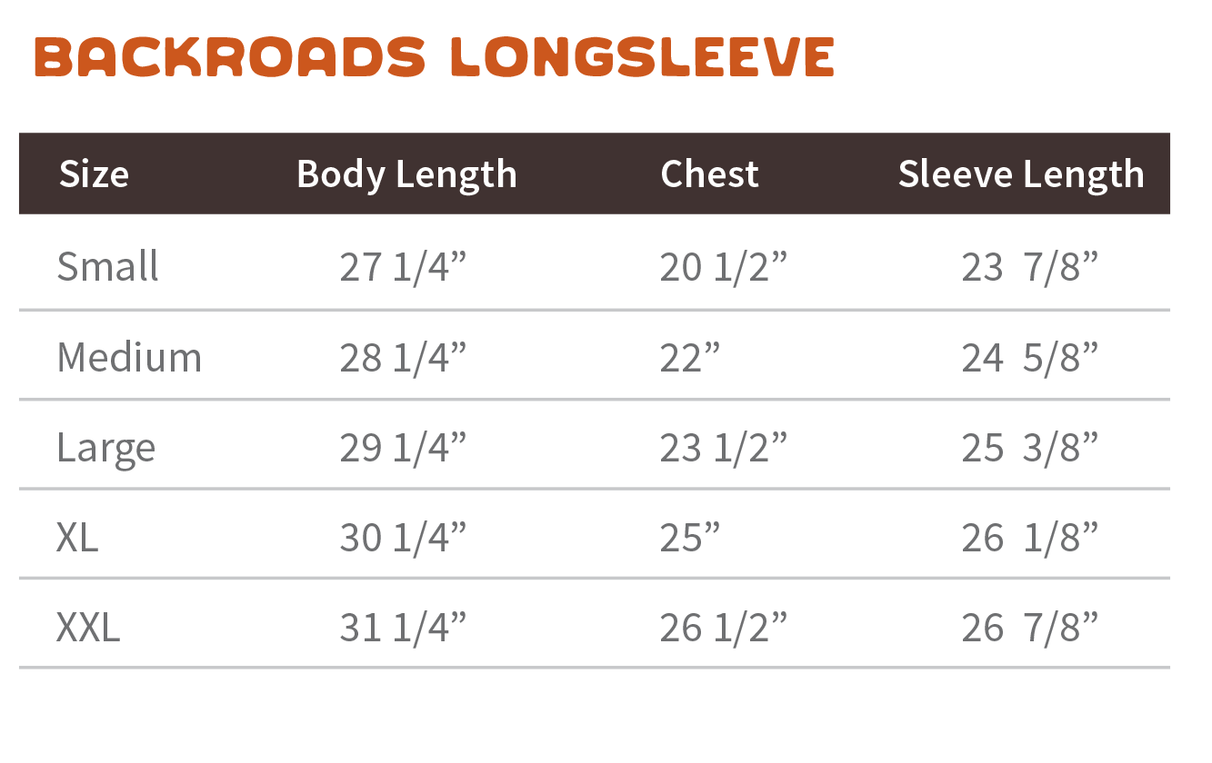 Backroads Flame Long Sleeve